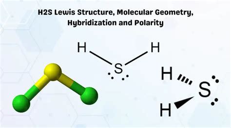 H2S Molecular Geometry / Shape and Bond Angles (Note: .